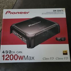 Pioneer 1200Watt 4 Channel Amp
