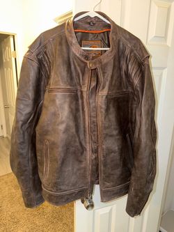 Leather jacket
