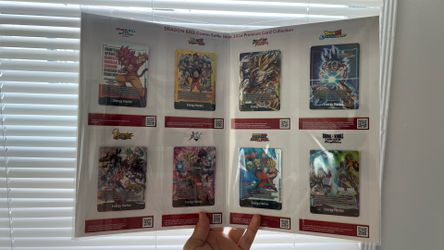 Dragon Ball Games Battle Hour 2026 exclusive cards (UNOPENED)