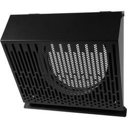 8 Inch Dryer Exhaust Vent Cover with Rubber Gasket - Graphite Galvanized Steel Dryer Vent, Robust and Weatherproof Outside Dryer Vent Air Exhaust Box,