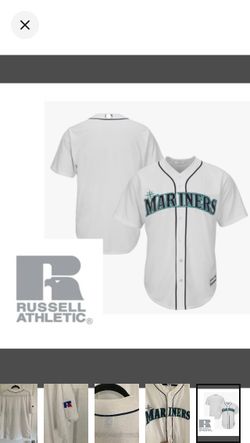 Seattle Mariners Russell Athletic Men’s Vintage 90’s Jersey -Blank (No Name)