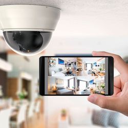 Maintenance and service of security cameras.