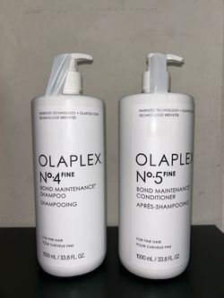Olaplex No.4 & No.5 Fine Bond Maintenance Set