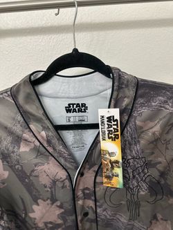 Star Wars The Mandalorian Camo Baseball Jersey