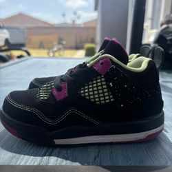 Nike Jordan Retro 4 Toddler Size 9