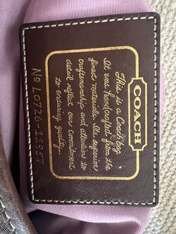 Authentic Coach purse