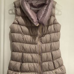 Blush Athleta Puffer Vest