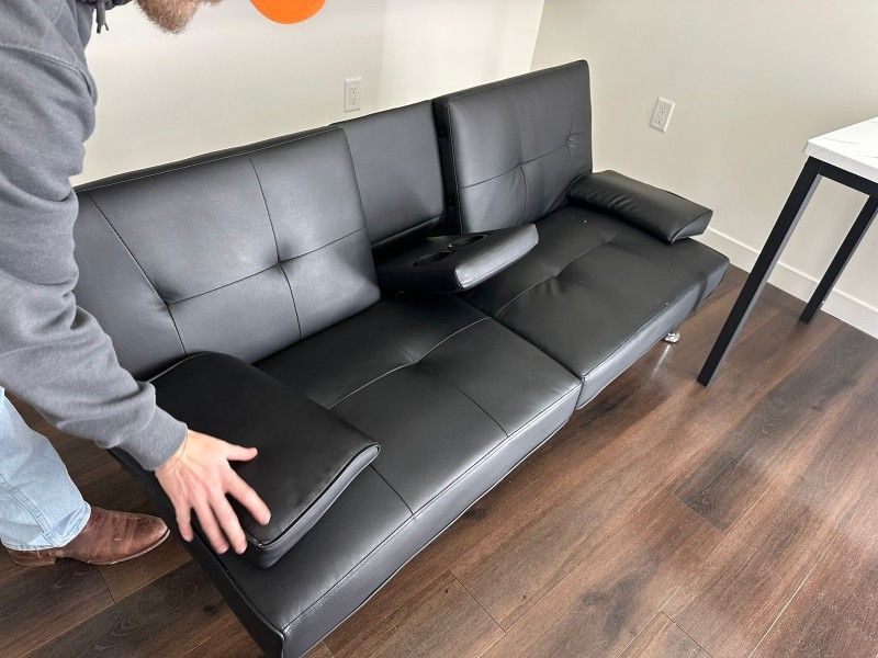 Free Couch + Shelf + Dinning Table With Chairs 