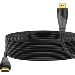 HDTV Cable 30FT High Speed Hdtv Cables 4K 2K 1080P 18Gbps 26AWG HDR/ARC/HDCP 2.2 Compatible with Laptop Monitor PS5 Xbox Switch
100+ bought in past mo