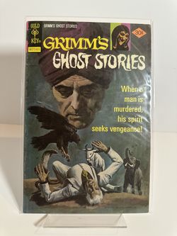 Grimm's Ghost Stories When a Man is Murdered Gold Key No.35 1976 FF611