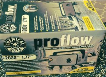 Chemical Guys Pressure Washer New