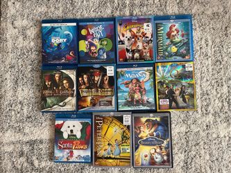 Blu Ray Disney Movies $4 each
