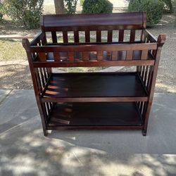 Brown Changing Table ( Can Be Bookshelf Too)