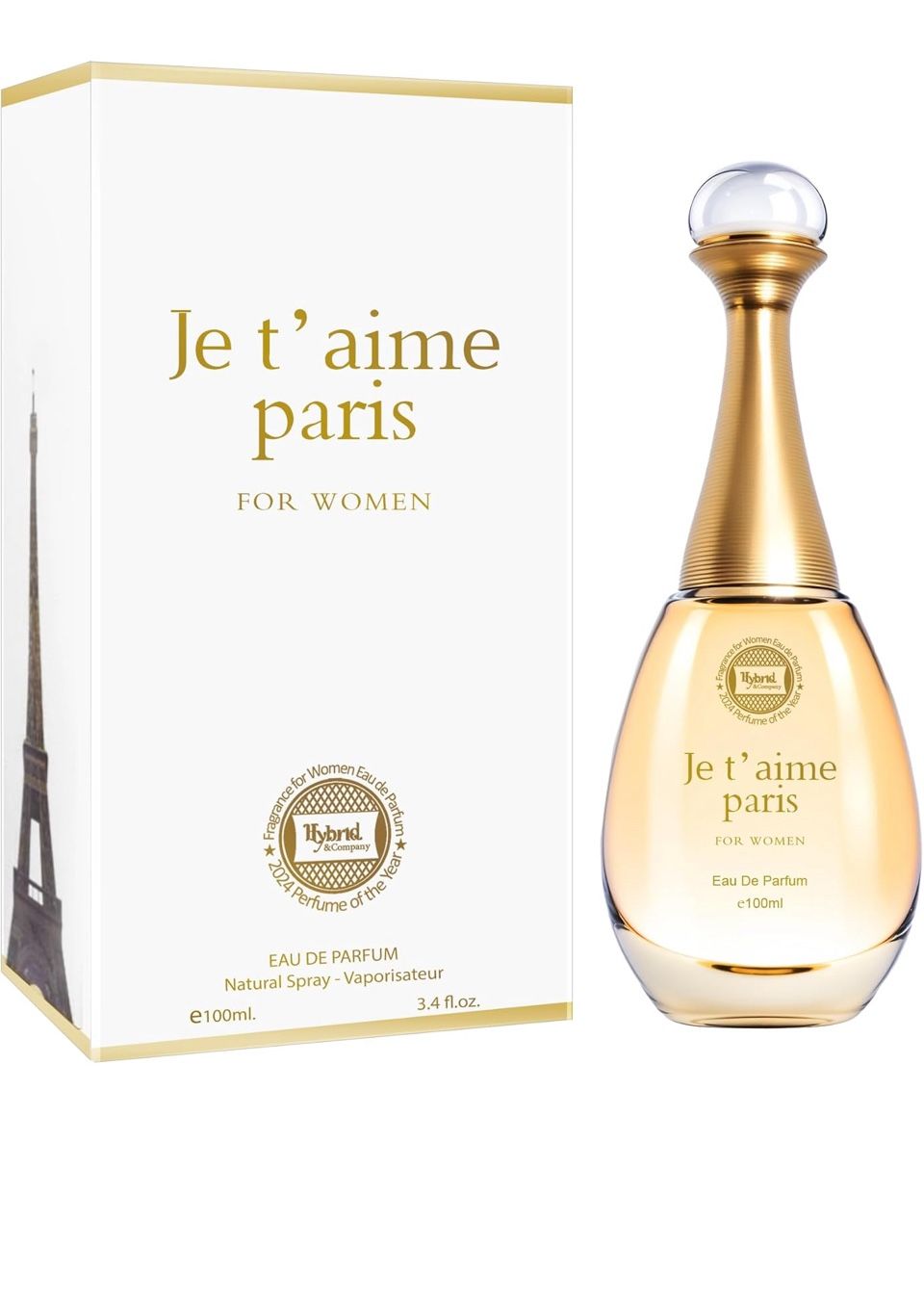 Je t'aime Paris Eau De Parfum 100 Ml