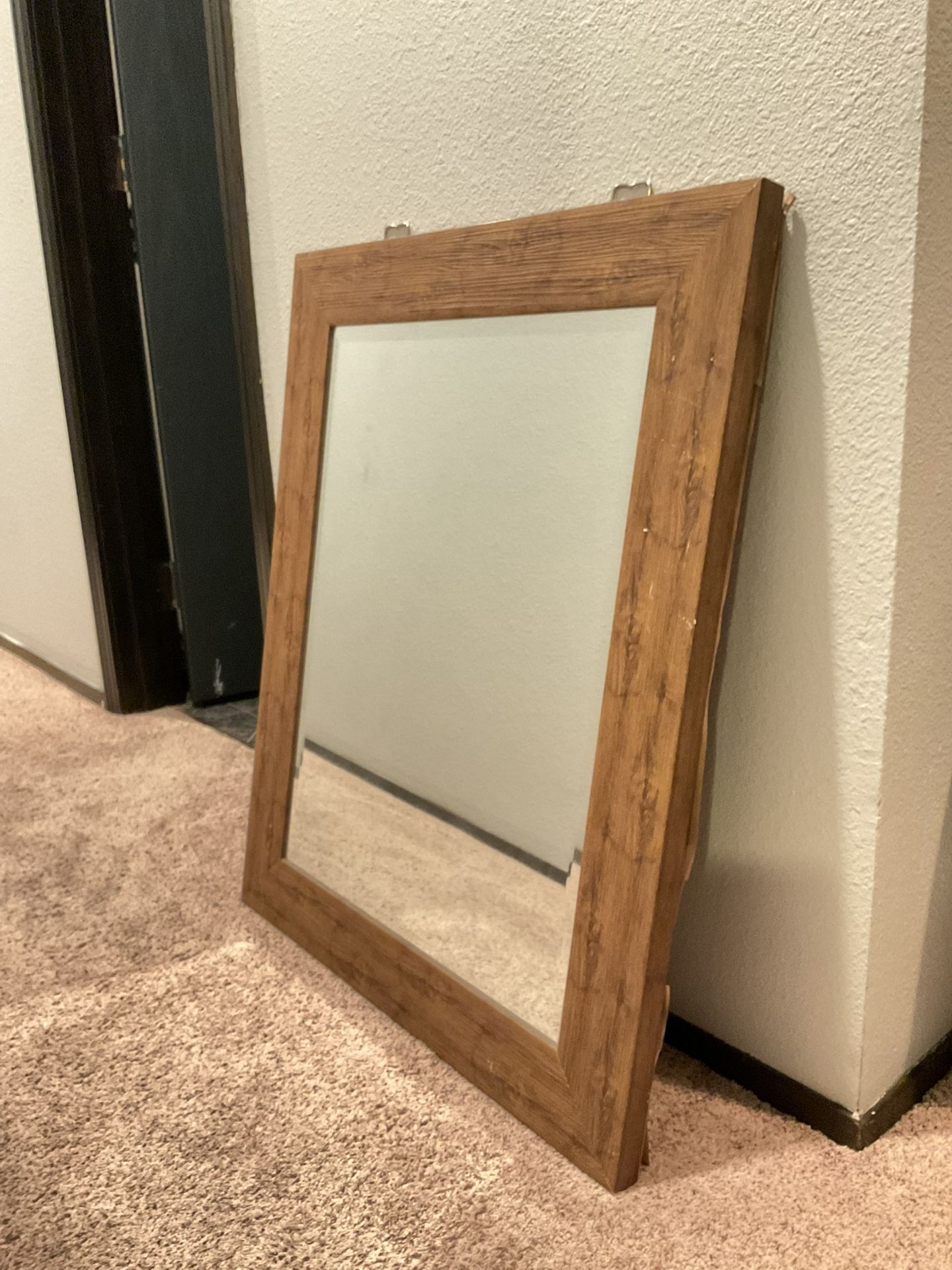 Wooden Mirror