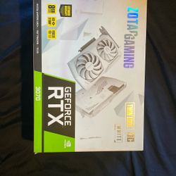 Zotac GE force, RTX Gaming Twin Oc Edition White 3070 