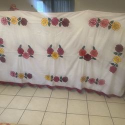 Hand Embroidered Table Cloth
