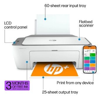 Printer. HP Deskjet Wireless Or USB