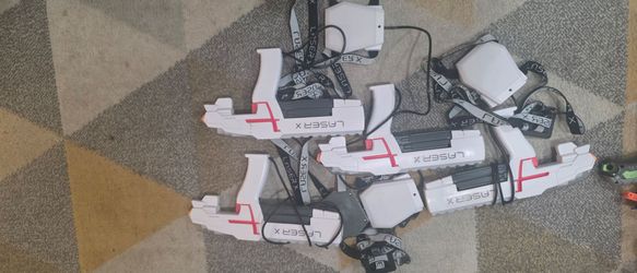 Set of 4 Laser X Two Players Laser Gaming Set Lazer Tag
