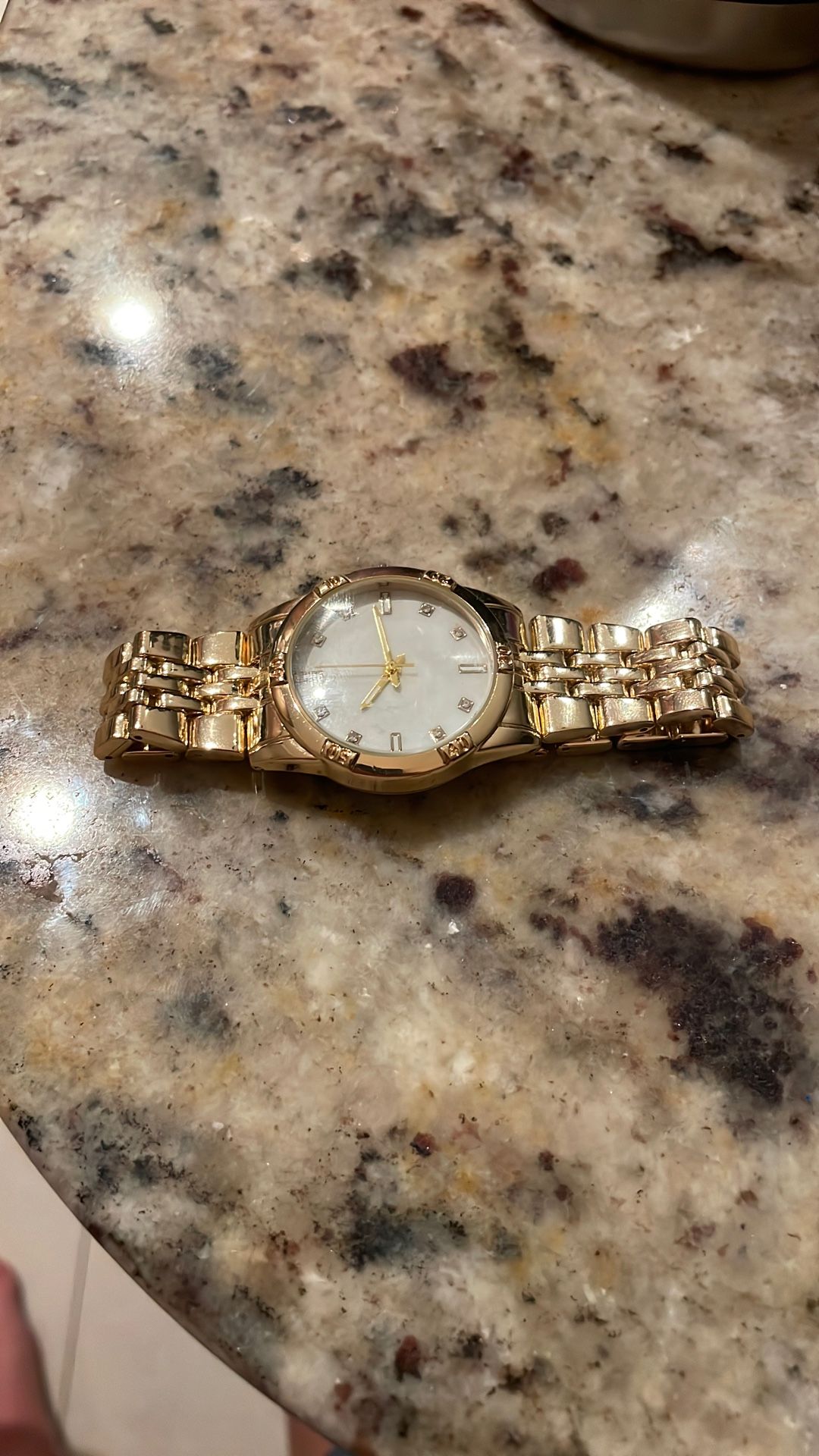 used once stainless watch