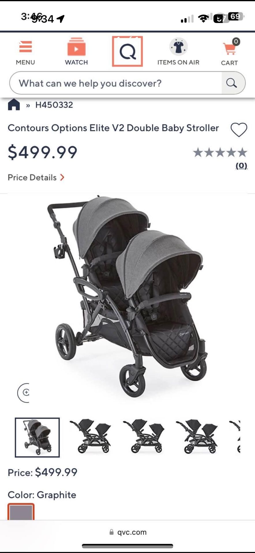 Double Stroller 