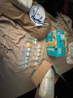 Baby Essentials Bundle – Bottles, Diapers & More
