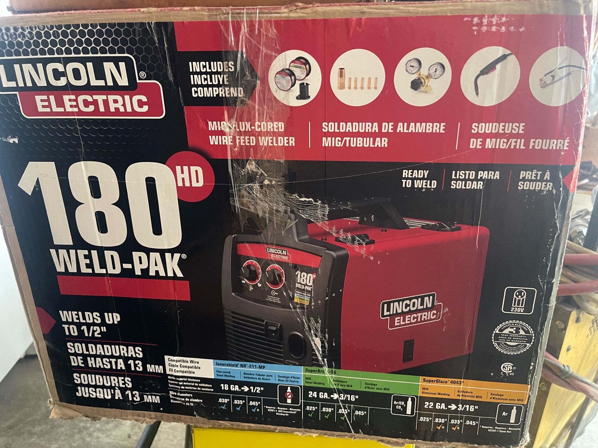 Lincoln Electric 180 Weld-Pak