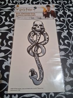 New Harry Potter Water-Transfer Body Temporary Tattoo