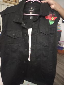 Zulu Nation natives Denim Vest