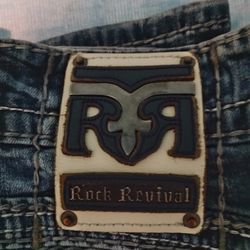 Rock Revival  Jeans  Size 33 & Levi Strauss Jeans 501 Size 32-32 Black Jeans Size 32-32