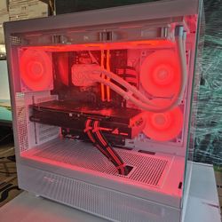White Gaming PC Ryzen 9 5900X With 6800xt 16gb 