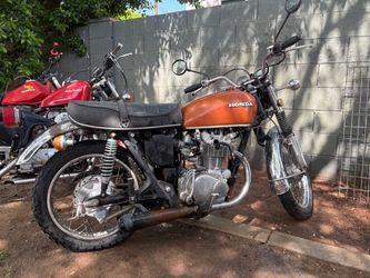 Vintage Honda Motorcycle