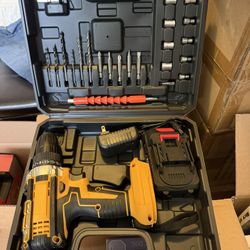 21V Cordless Drill Set