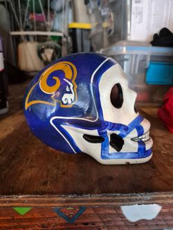Rams skull candle holder