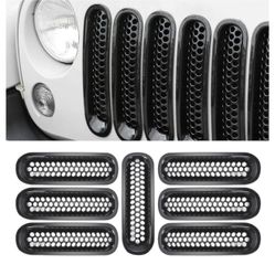 Jeep Wrangler Grill Inserts Brand New 2007-2017