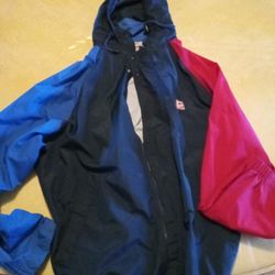 Chaps Ralph Lauren Blue And Red Wind Breaker