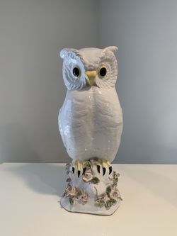 Decorative Porcelain Owl