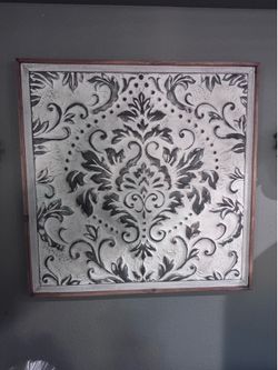 Damask Wall Art