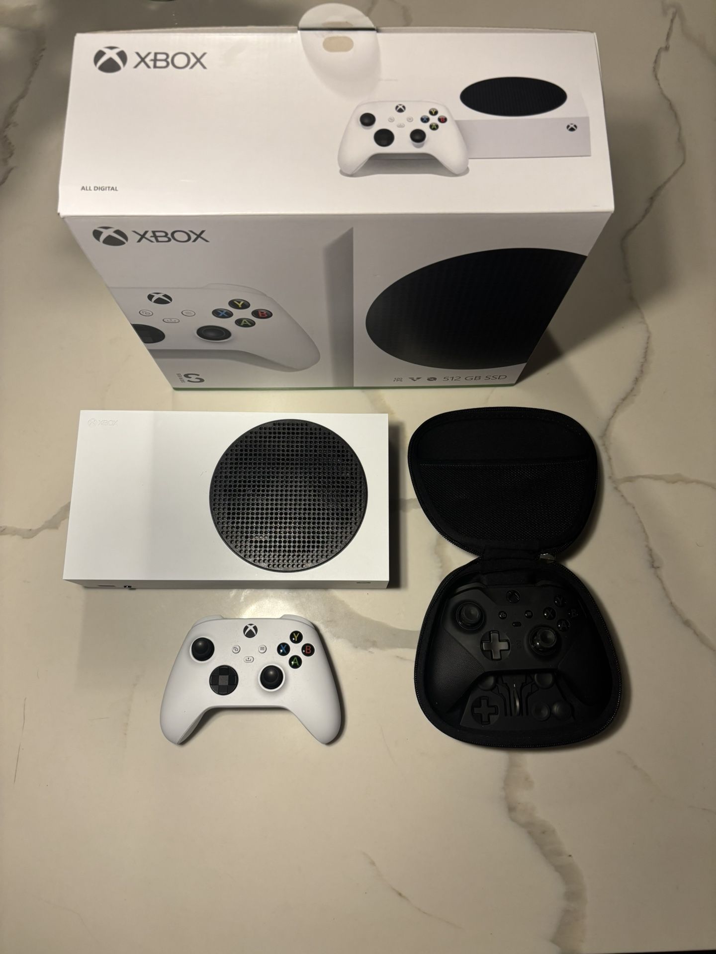 XBOX series s 512 gb + Controller (Elite Series 2)