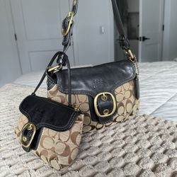 Two Vintage Coach Bags