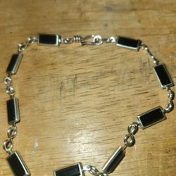 Sterling Gem Bracelet