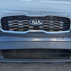 GRAY KIA SORENTO 2019 2020 FRONT BUMPER