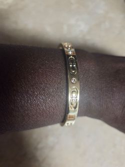 Small Gold Coach Bracelet