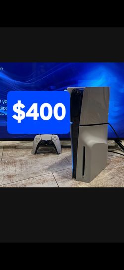 PS5 1TB SLIM DISC DRIVE LIKE NEW $400