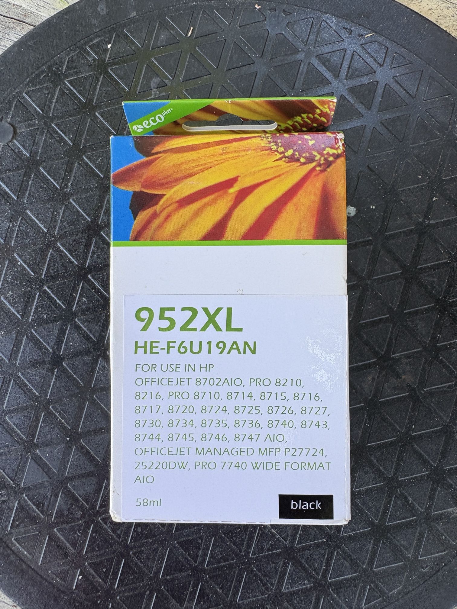 HP 952XL Black Ink Cartridge!