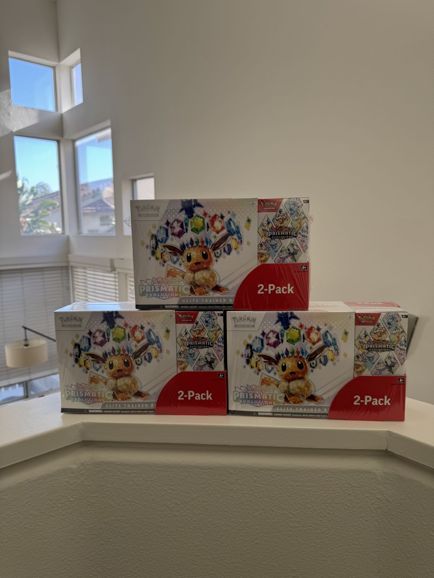 Prismatic Evolutions ETB + Booster Bundle Costco