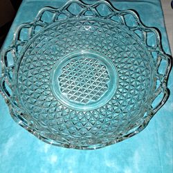 Vintage Imperial Glass Fruit Bowl