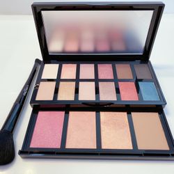 Brand new Lancome eyes & face palette with brush