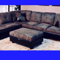💫FREE DELIVERY💫Brand New Sectional Sofa Couch 