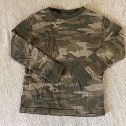 “Faded Glory” Camo Kids Long Sleeve Shirt